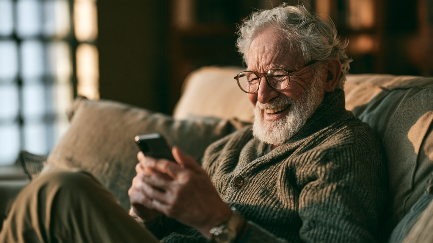 Illustration for the article: How technology supports people living with cognitive impairment