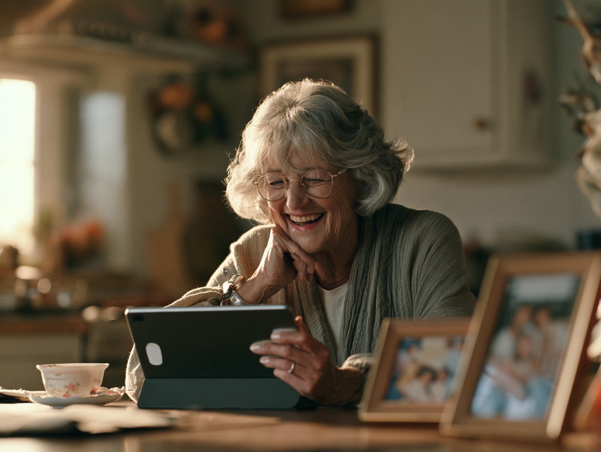 Illustration for the article: Can Technology Help Ease Loneliness?