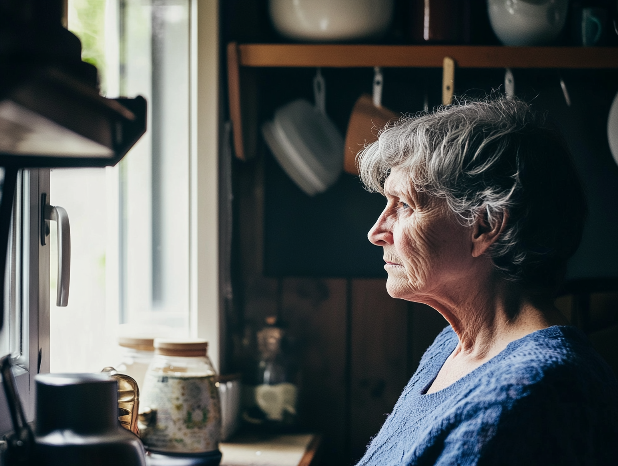 Illustration for the article: Signs of Burnout in Seniors Who Live Alone - and How to Help