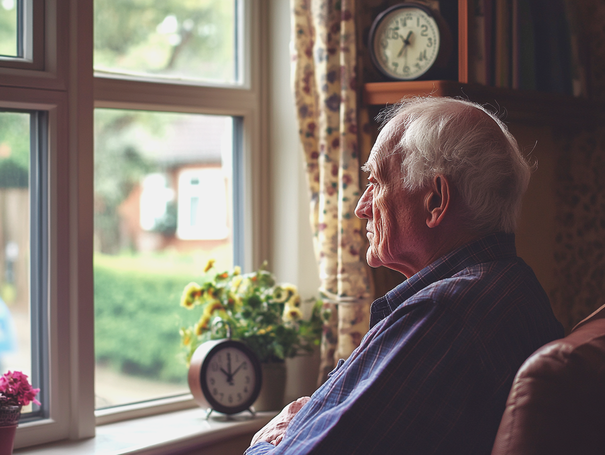 Illustration for the article: How Dementia Affects Time Perception: What It Feels Like and How to Help
