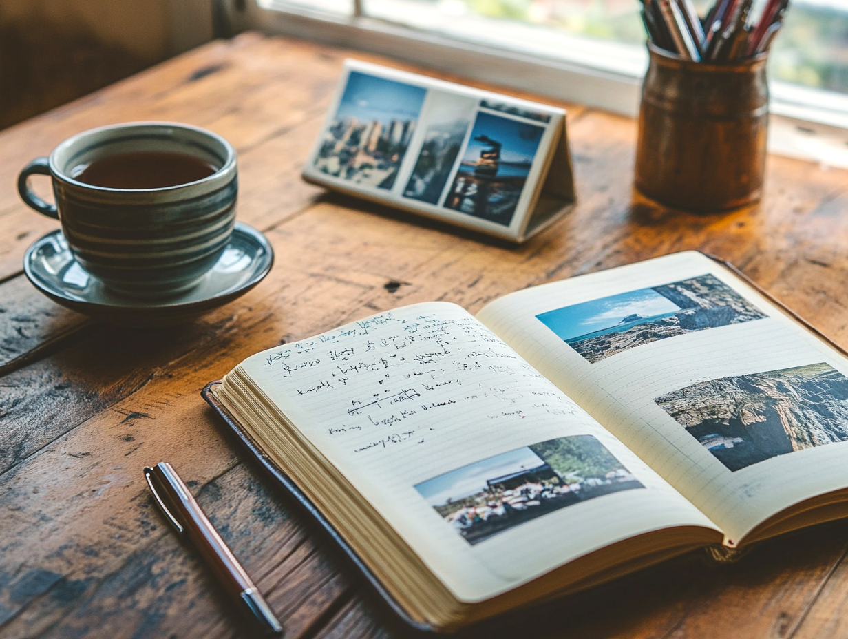 Illustration for the article: How to Start a Memory Journal