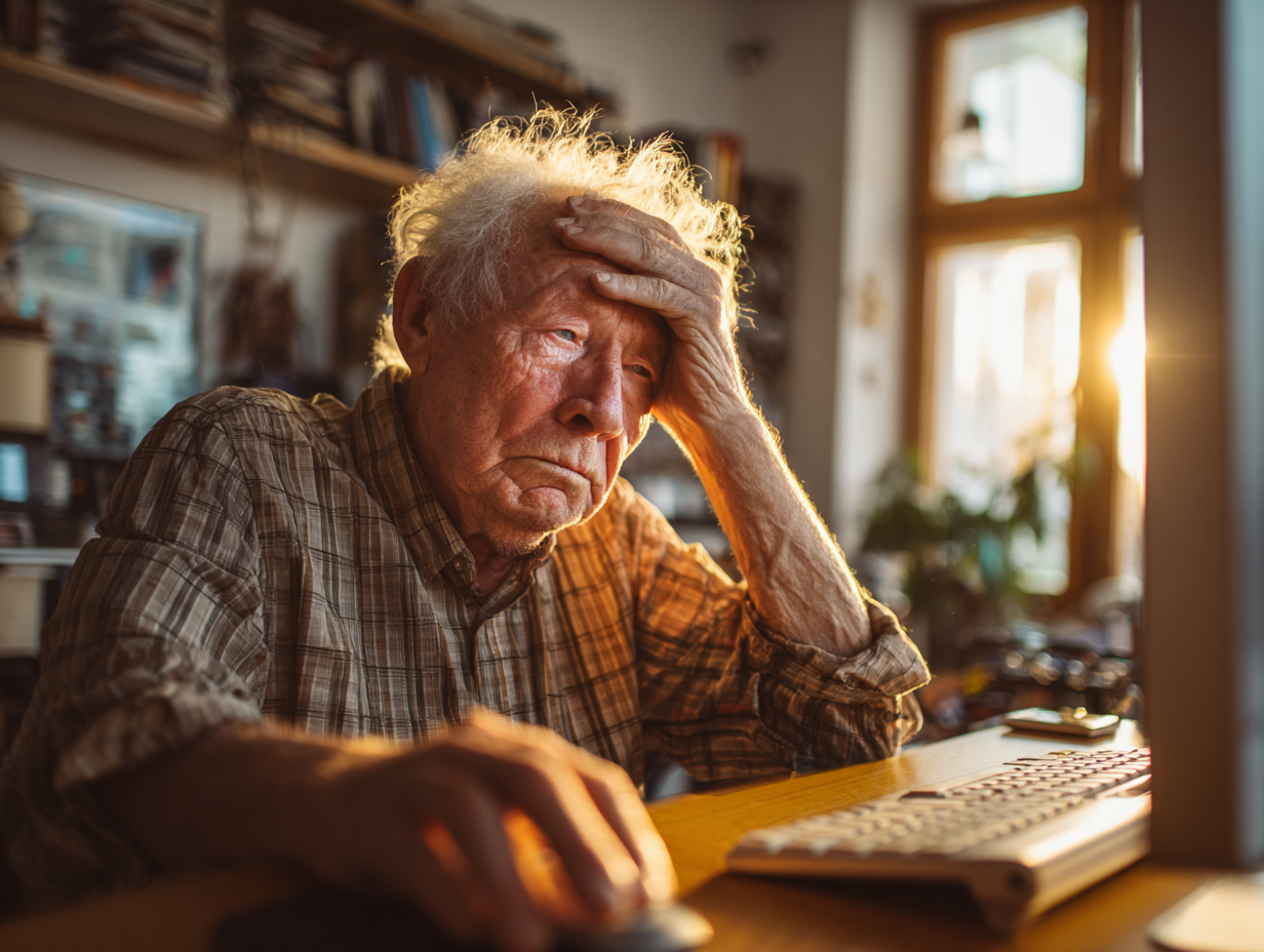 Illustration for the article: Helping Seniors With Technology Fatigue: Strategies That Work