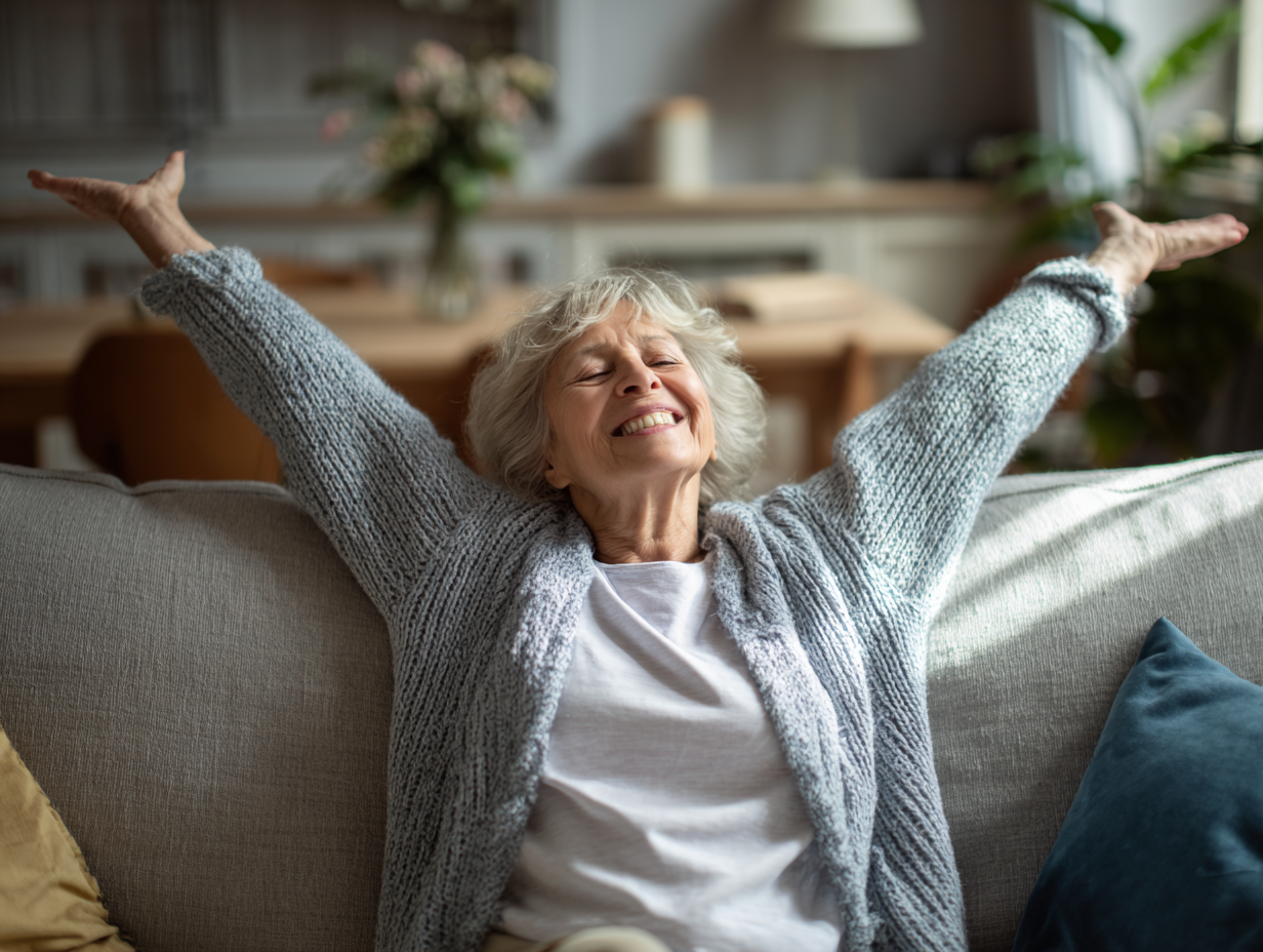 Illustration for the article: Exercises For Seniors: Feel Stronger Without Leaving Home